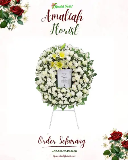 Krans Bunga Duka Wisnu